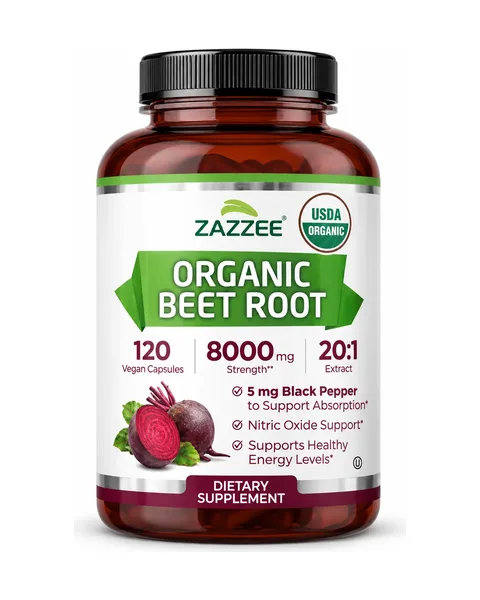 Zazzee Organic Beet Root