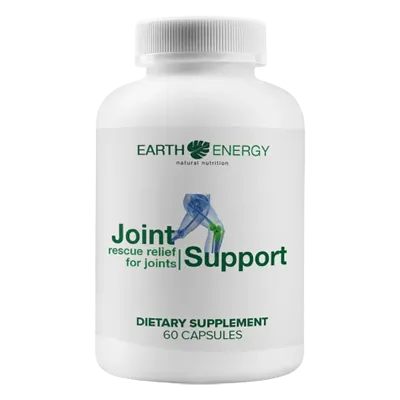 Earth Energy Joint Support supplement bottle - #1 rated natural joint support