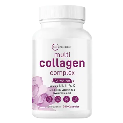 Micro Ingredients MultiCollagen supplement bottle - #4 ranked product