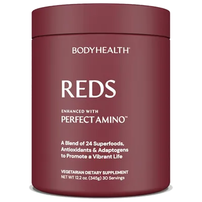 Body Health Reds supplement bottle - #4 ranked red superfruit product