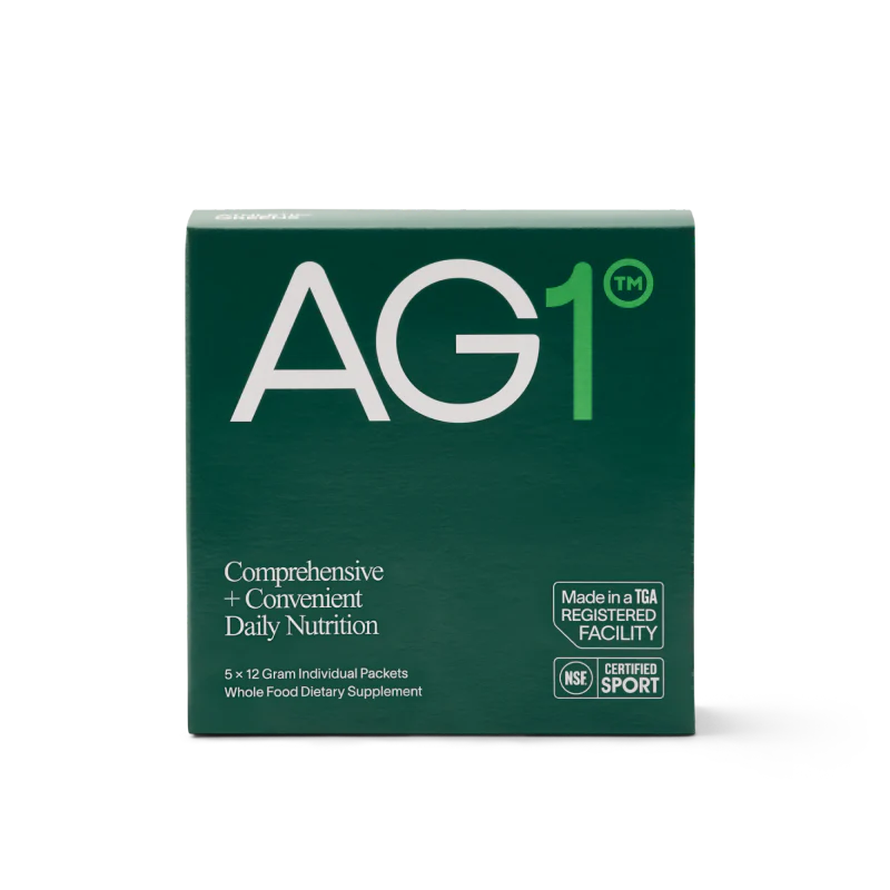 Athletic Greens AG1 Supplement Pouch