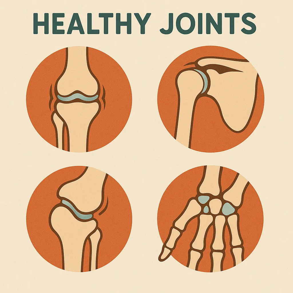 Healthy joints illustration