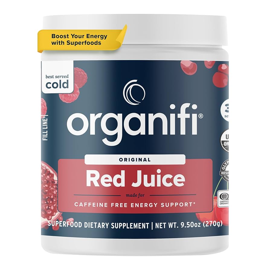 Organifi Red Juice Supplement Bottle