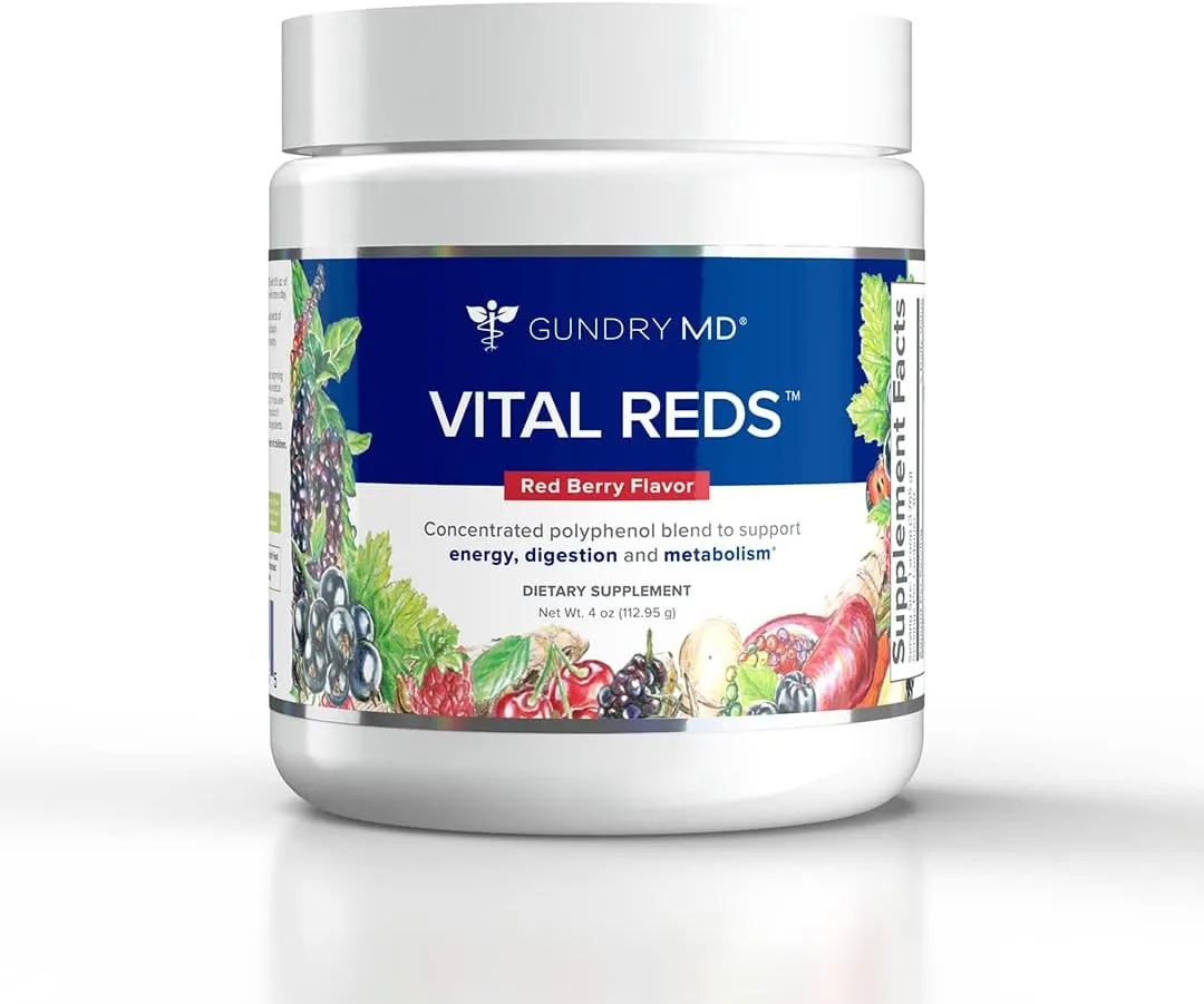 Gundry MD Vital Reds Supplement Bottle